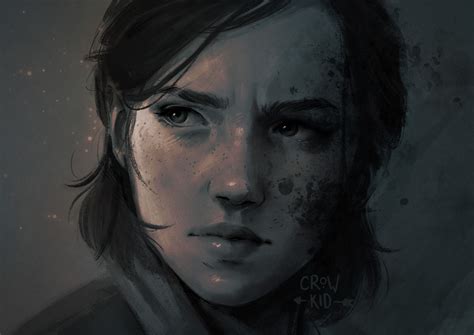 Artstation Ellie Williams The Last Of Us Ii