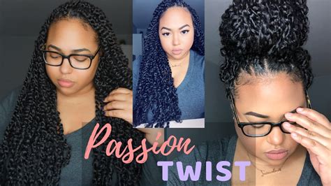 Passion Twist Super Easy Tutorial Rubber Band Method Youtube