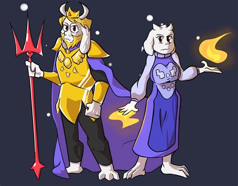 Drew Asgore And Toriel I Hope You Will Like It And Ill Get More Than