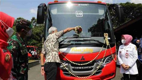 Bus Trans Jateng Rute Solo Wonogiri Beroperasi Agustus Ada Armada Tribunbanyumas Com