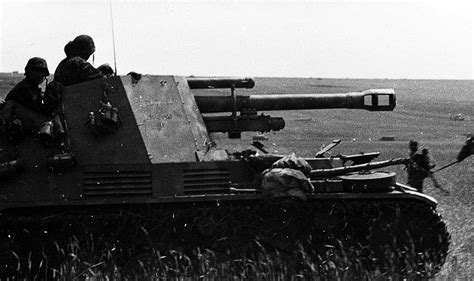 A Wespe Self Propelled Artillery Of The Leisbstandarte Division
