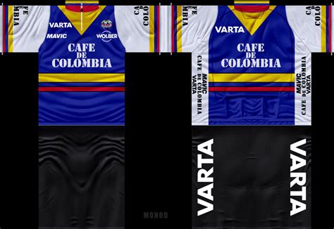 Vuelta españa 1987 ganada no solo por lucho herrera si no por el equipo cafe de colombia. MAILLOTS / JERSEY PCM 2013 - 1TERRE