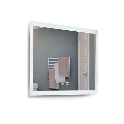 Bathroom Mirror With Frosted Edge Semis Online