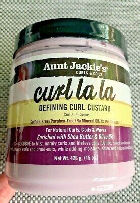 Aunt Jackies Curl La La Defining Curl Custard 15 Oz EBay