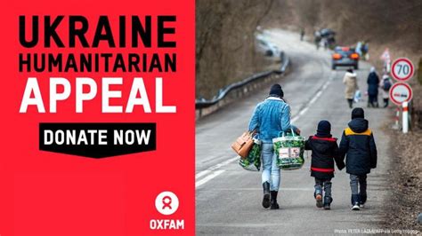Oxfam Ukraine Humanitarian Appeal A Charities Crowdfunding Project In Oxford By Jon Bounds