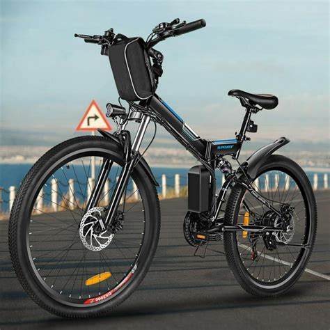 Folding Electric Mountain Bike With 26 Super Lightweight Magnesium