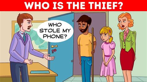Who Is The Thief Savage Riddles For Primary School Kids