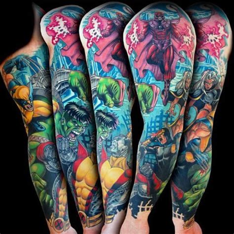 100 Incredible Hulk Tattoos For Men - Gallant Green Design Ideas