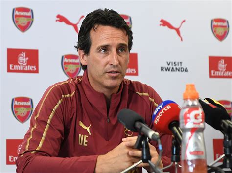 arsenal news everything unai emery said in his press conference ahead of saturday s