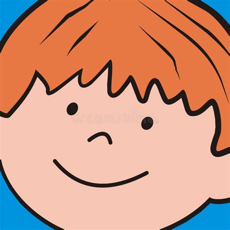 Boy Head Of Kid Background Vector Icon Stock Vector Illustration