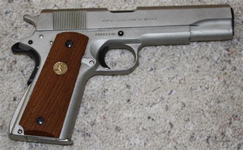 Colt 45 1911 Stainless Steel For Sale At 983478840
