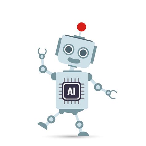 Ai Artificial Intelligence Technology Robot Cartoon 001 549435 Vector