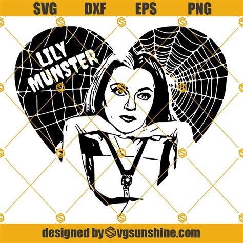 Lily Munster Svg The Munsters Svg Png Dxf Eps Cut Files