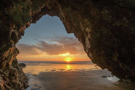 Pismo Caves Sunset Photograph By Mike Long Fine Art America