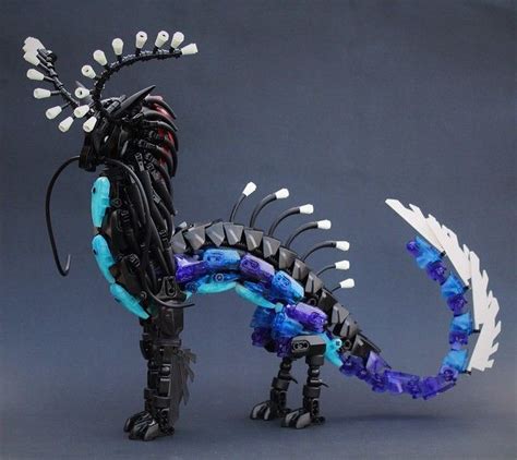 A Glowing Write Up Of A Glowing Build Lego Dragon Cool Lego