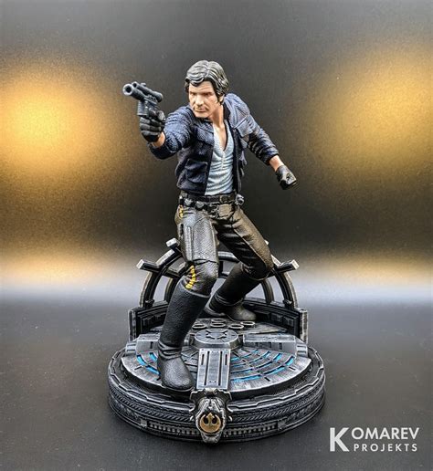 Han Solo 3d Printed And Painted By Me R Starwars