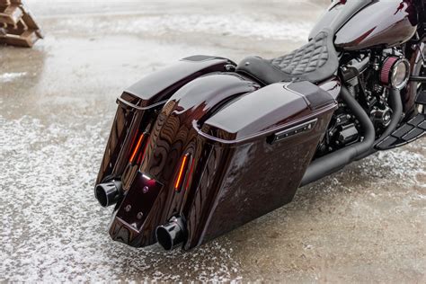 Harley Davidson 5 Stretch Down Extended Bagger Saddlebags 2014 2021