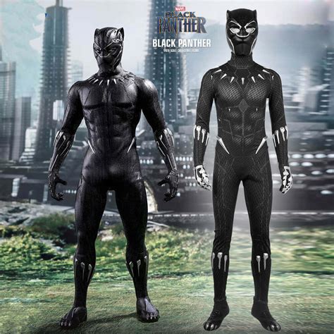 Quality Marvel Black Panther Cosplay Costume Wishiny