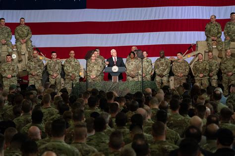 Vice President Mike Pence At Ft Mccoy Vice President Mike Flickr