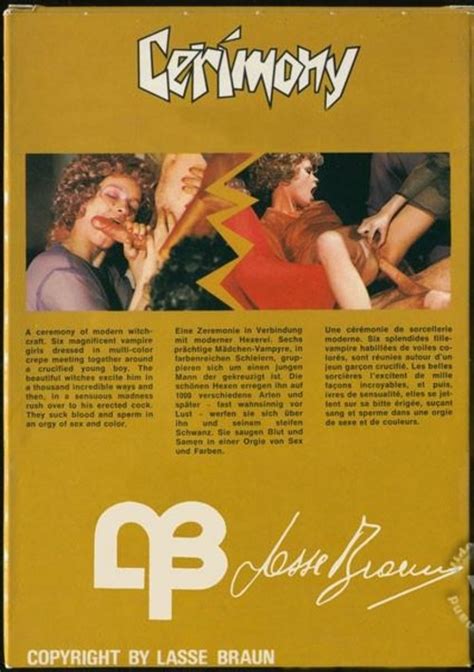 Lasse Braun 24 Perversion Cerimony 1971 Hotoldmovies Adult Dvd