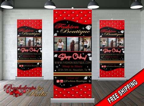 Retractable Logo Banner Logo Step And Repeat Business Event Banner