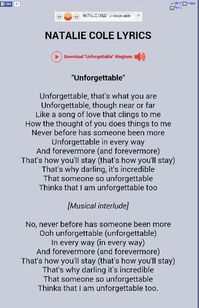 Unforgettable Natalie Cole Thoughts Of You Lyrics Love Songs Person Amor Song Lyrics