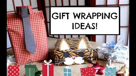 Creative gift wrapping ideas for him. DIY GIFT WRAPPING IDEAS EASY, CUTE & CREATIVE! - YouTube