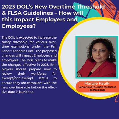 Dols New Overtime Threshold Flsa Guidelines