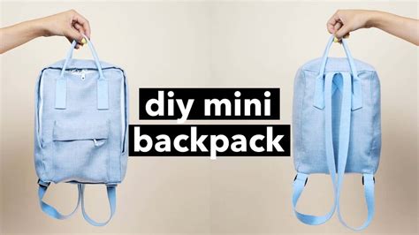 Diy Simple Backpack