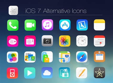Ios 7 Alt Icons By Dtafalonso On Deviantart