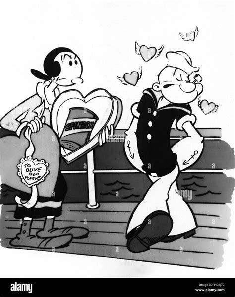 The Popeye Valentine Special Sweethearts At Sea Olive Oyl Popeye
