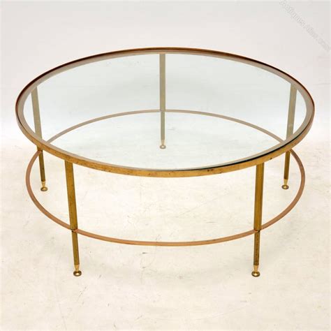 Antiques Atlas S French Brass Glass Coffee Table