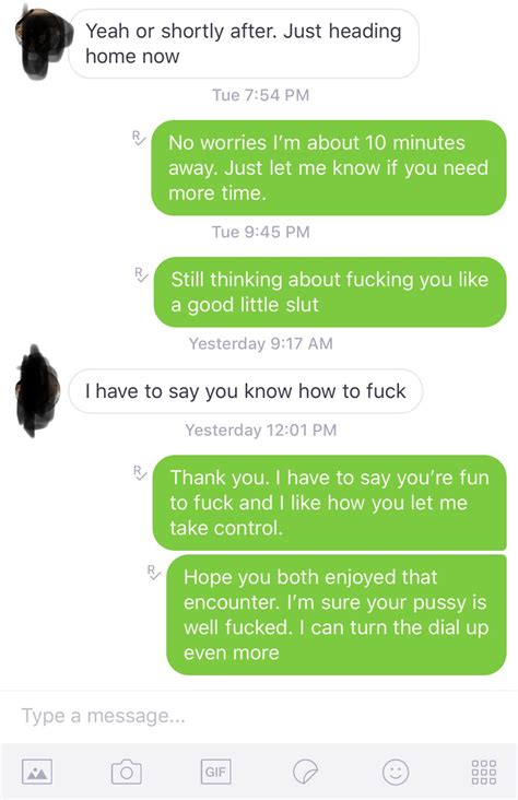 kik convo after my first time with this hotwife r hotwifetexts