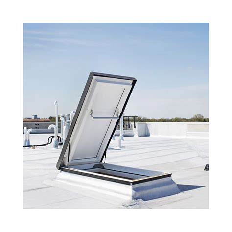 30 X 30 Insulated Flat Roof Metal Hatch
