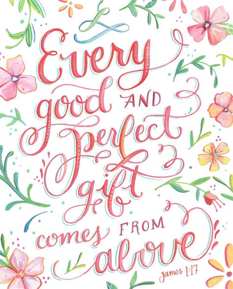 When you're planning on buying a gift, where do you turn? Every Good and Perfect Gift is From Above art print James