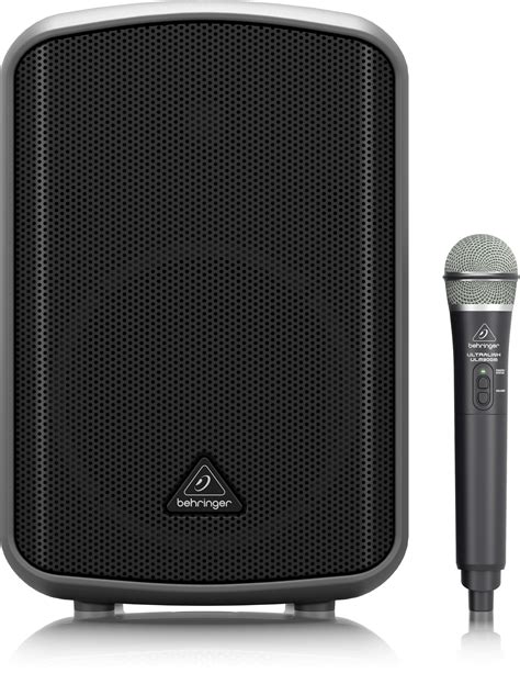 behringer mpa200bt all in one portable 200 watt speaker with wireless microphone andertons