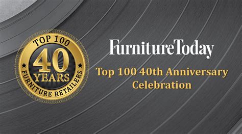 Furniture Today Celebrates 40th Anniversary Of Top 100 Furniture Today
