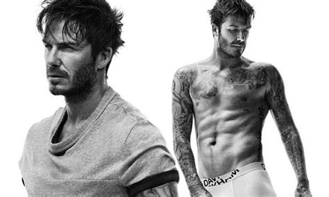 David Beckham Shows Off Physique For Latest H M Clothing Range Daily Mail Online