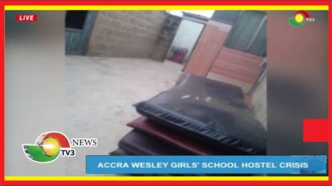 Accra Wesley Girls Students Living In A Slummy Uncompleted Building As