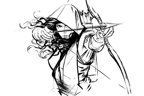 Rogue Archer By Artoftu On Deviantart Art Sketches Art Drawings