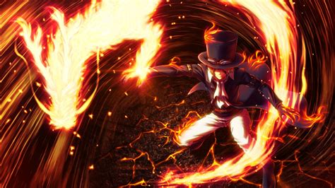 One Piece Sabo With Fire Dragon HD Anime Wallpapers | HD Wallpapers