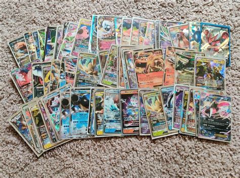 Pokemon Card Lot Official Tcg Cards Ultra Rare Included Ex Gx V Mega Holos Ebay