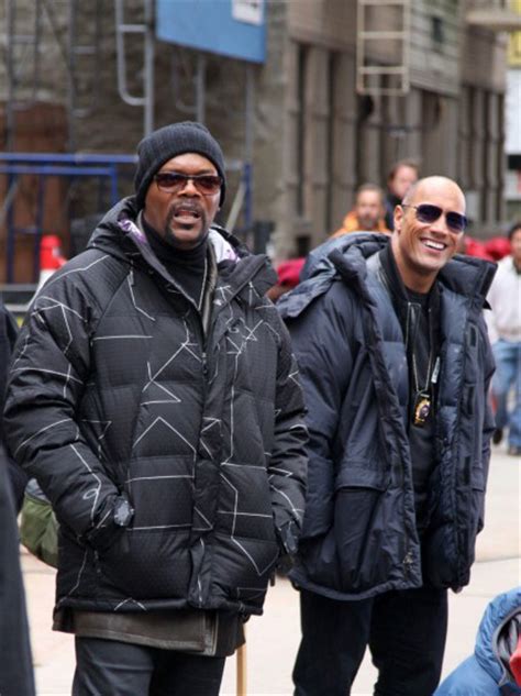 Maybe you would like to learn more about one of these? Dwayne Johnson and Samuel L Jackson - Dwayne "The Rock ...