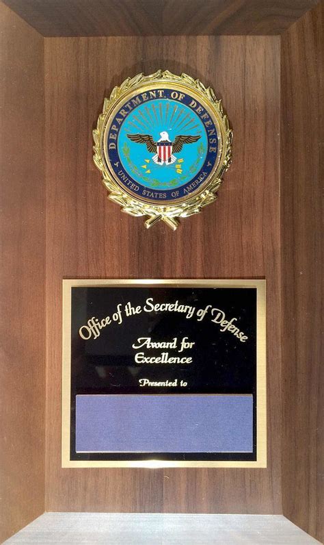 Office Of The Secretary Of Defense Award For Excellence Alchetron