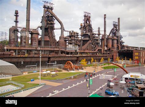 Steel Stacks Campus In Bethlehem Pa Stock Photo Alamy