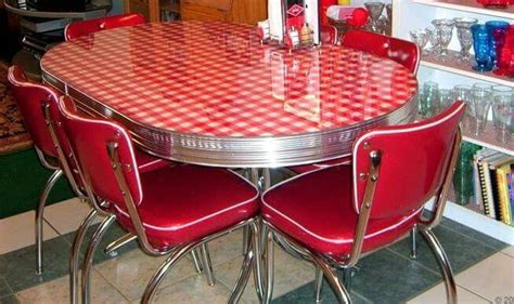 Vintage formica table and chairs vintage formica kitchen. Red Table/Chairs... | Retro table, Vintage kitchen ...