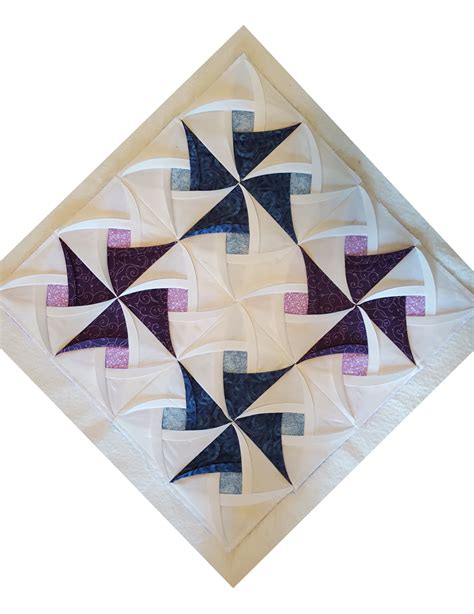 Pinwheel Surprise Quilt Block Pattern Origami
