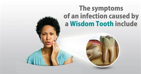 The Symptoms Of An Infection Caused By A Wisdom Tooth Include