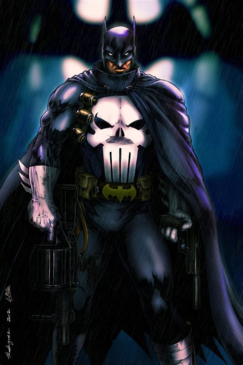 Batmanpunisher Mashup This Would Be The Ultimate Hero With No