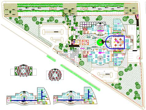 Hotel And Resort Architectural Layout Plan Dwg File Cadbull Autocad My Xxx Hot Girl